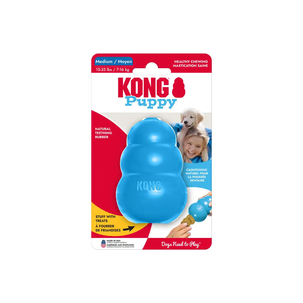 KONG Puppy Blue