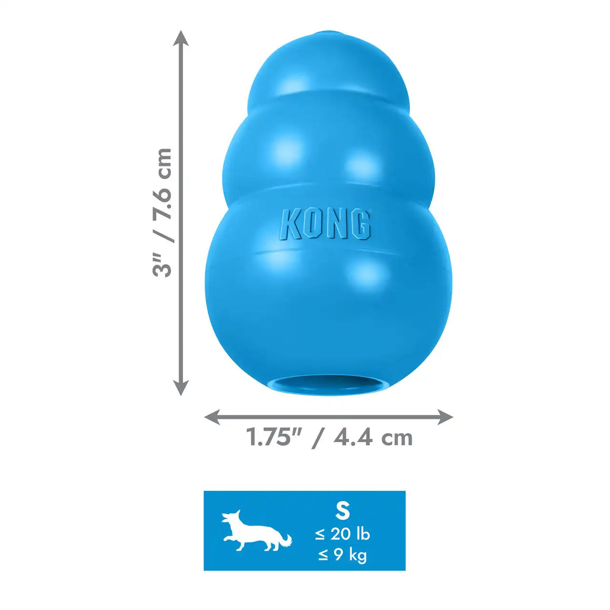 KONG Puppy Blue