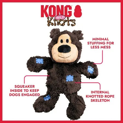 Halloween Wild Knots Witch Bear Purple