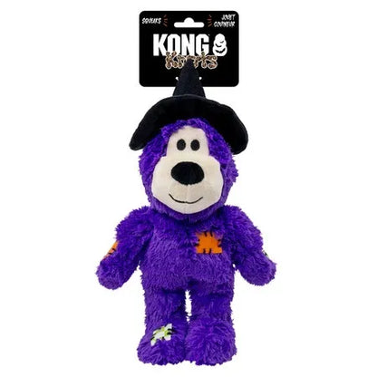Halloween Wild Knots Witch Bear Purple