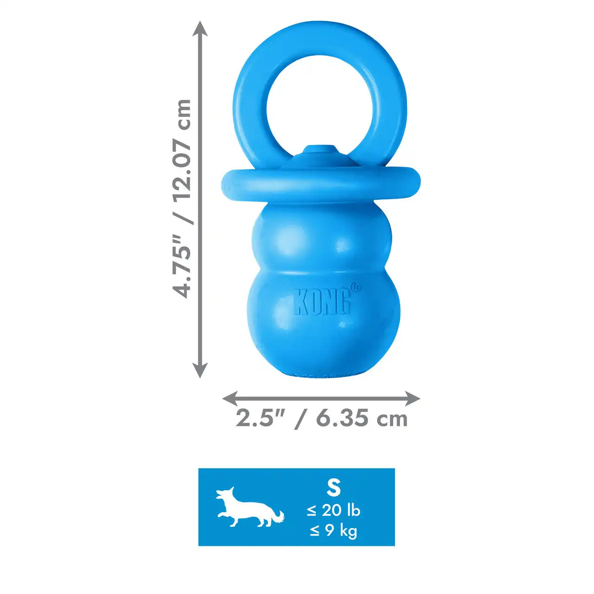 KONG Binkie Blue