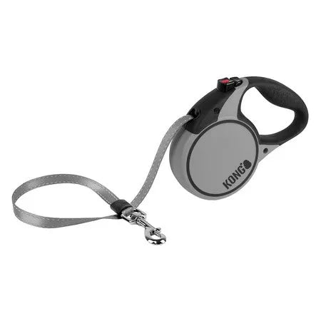 KONG Retractable Leash Terrain Grey
