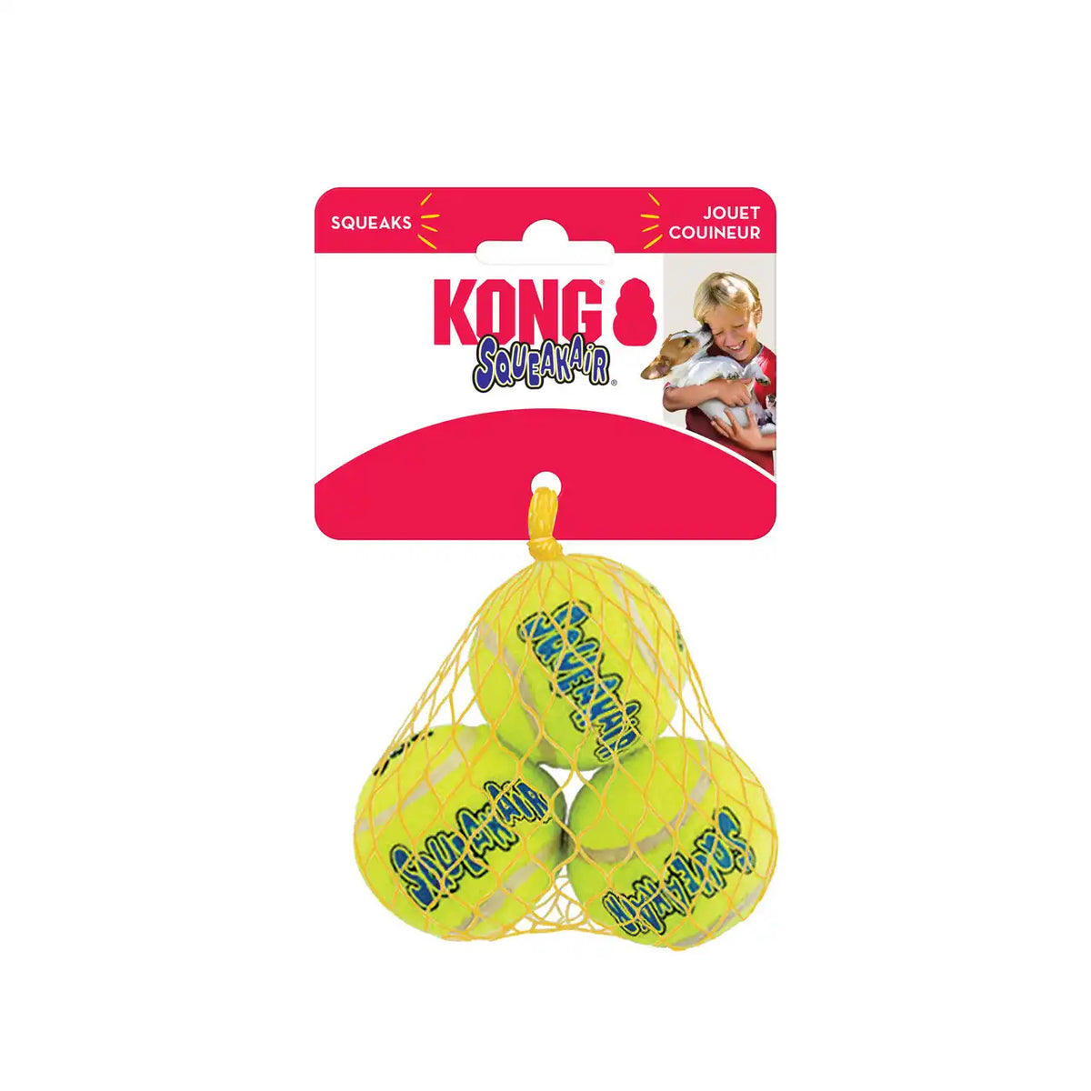 SqueakAir Balls, 3 Pack