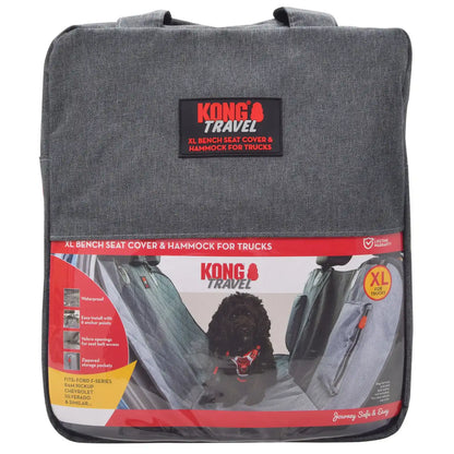 KONG 2-in-1 Bench Seat Cover & Dog Hammock for Trucks