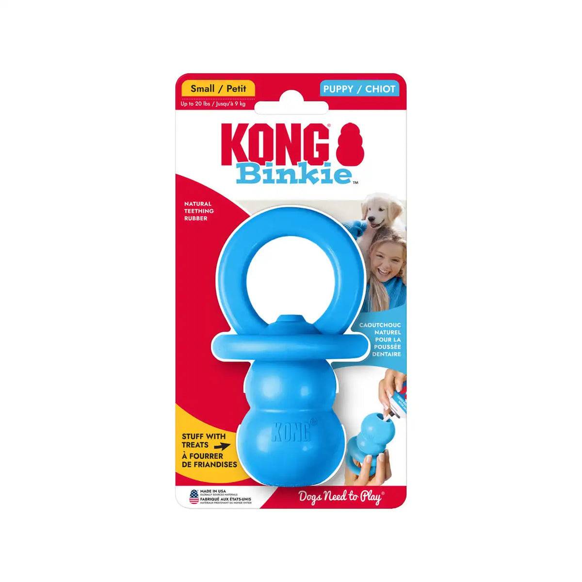 KONG Binkie Blue