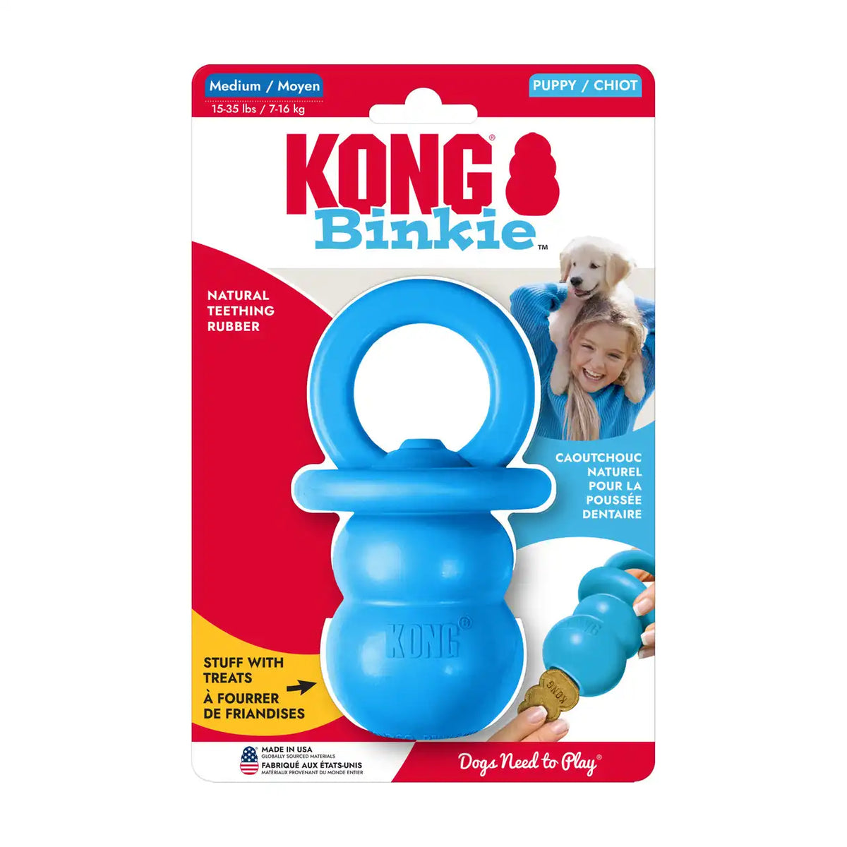 KONG Binkie Blue